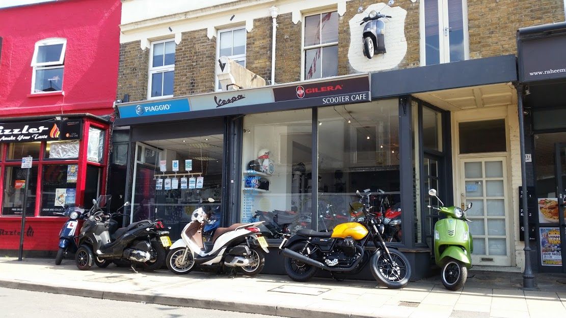 Scooter cafe best sale